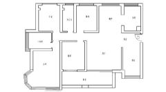 9萬(wàn)裝修140平歐式雅居歐式其它裝修圖片