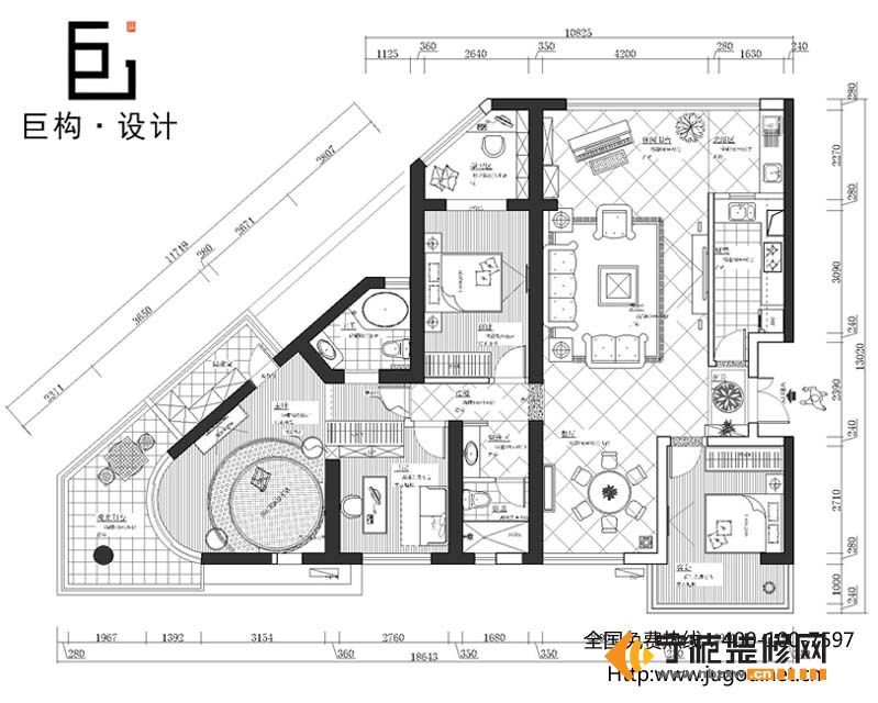 簡約客廳裝修圖片